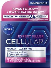 Krem Nivea Hyaluron Cellular Filler + Widoczne Ujędrnienie Przeciwzmarszczkowy na noc 50ml