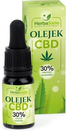 HerbaSano Olejek CBD 30% kanabinoidów 10ml