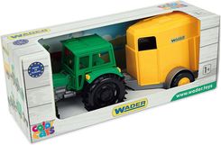 Zdjęcie Wader Farmer Traktor Z Przyczepą Na Konia W Kartonie 35023 - Bielsko-Biała