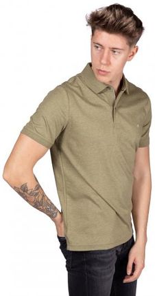 Calvin Klein Polo Męskie Liquid Touch Zielony XL - Ceny i opinie T-shirty i koszulki męskie XSYP