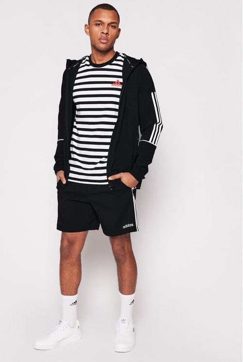 Adidas T-Shirt Stripy Gk9137 Czarny Regular Fit - Ceny i opinie - Ceneo.pl