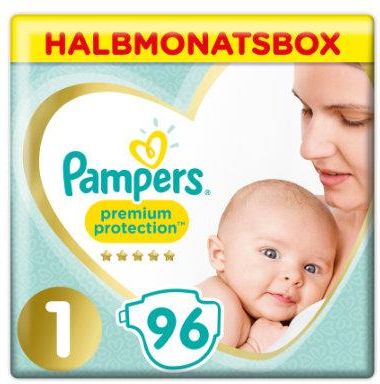 Pampers Premium Protection 1 96Szt.
