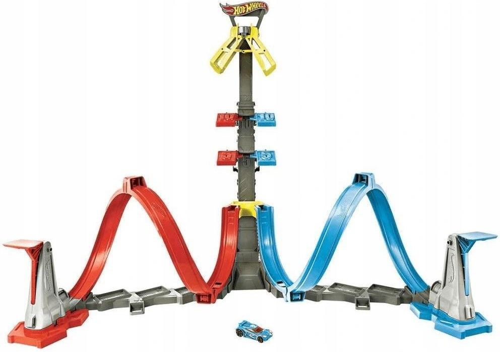 Hot Wheels Zestaw Pętle Giga Wieża + Auto GRW39 - zdjęcie 6 Hot Wheels Zestaw Pętle Giga Wieża + Auto GRW39