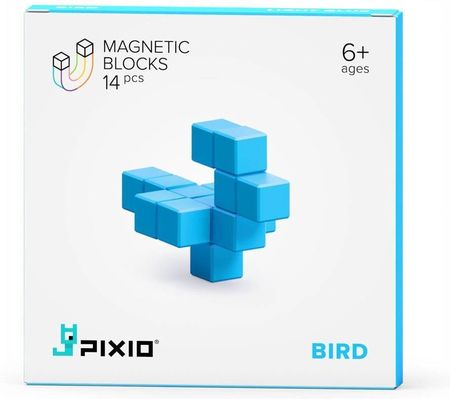 Pixio Klocki Magnetyczne One Jasne Niebieskie Ptak