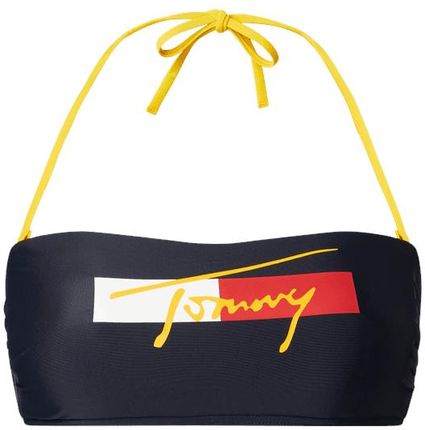 Tommy Hilfiger Bandażowa GÓra Bikini - Ceny i opinie Stroje kąpielowe UPRE Tommy Hilfiger Bandażowa GÓra Bikini - Ceny i opinie Stroje kąpielowe UPRE
