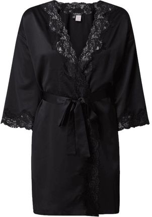 Lauren Ralph Lauren Kimono Z Satyny Z Obszyciem Z Koronki - Ceny i opinie Pidżamy damskie IVPD Lauren Ralph Lauren Kimono Z Satyny Z Obszyciem Z Koronki - Ceny i opinie Pidżamy damskie IVPD