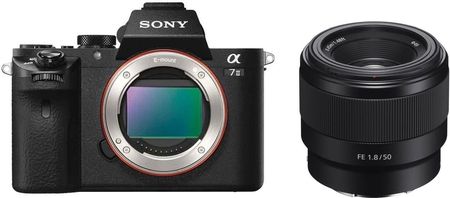 Aparat cyfrowy Sony A7 II (ILCE-7M2B) czarny + FE 50 mm f