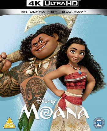 Moana (Vaiana: Skarb oceanu) (Disney) [Blu-Ray 4K]+[Blu-Ray]