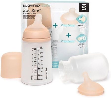 Suavinex Butelka Niemowlęca Zero Zero 270Ml (8426420050005) - Ceny i opinie  - Ceneo.pl