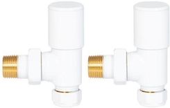 Zdjęcie Warmtec Zestaw Zaworów Kątowych Do Grzejnika - Białe - Ujazd