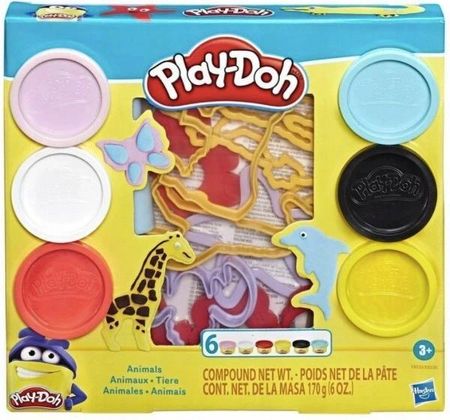 Hasbro Play-Doh Zestaw kreatywny Zwierzęta E8535