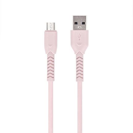 Kabel Micro USB Maxlife Mxuc-04 Różowy 3A 1M