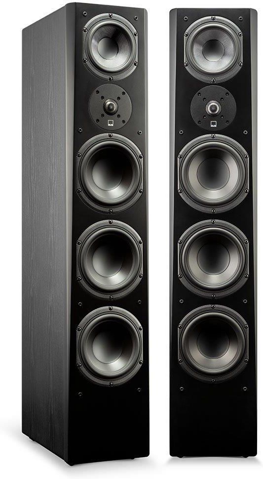 фото Фронтальні акустичні колонки SVS Prime Pinnacle Tower Black Ash