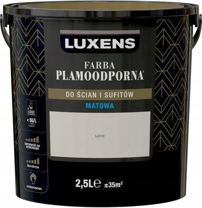 Luxens Farba Wewnętrzna Plamoodporna 2,5 L Latte