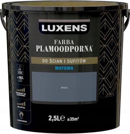 Luxens Farba Wewnętrzna Plamoodporna 2,5 L Space