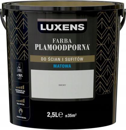 Luxens Farba Wewnętrzna Plamoodporna 2,5 L Smoky