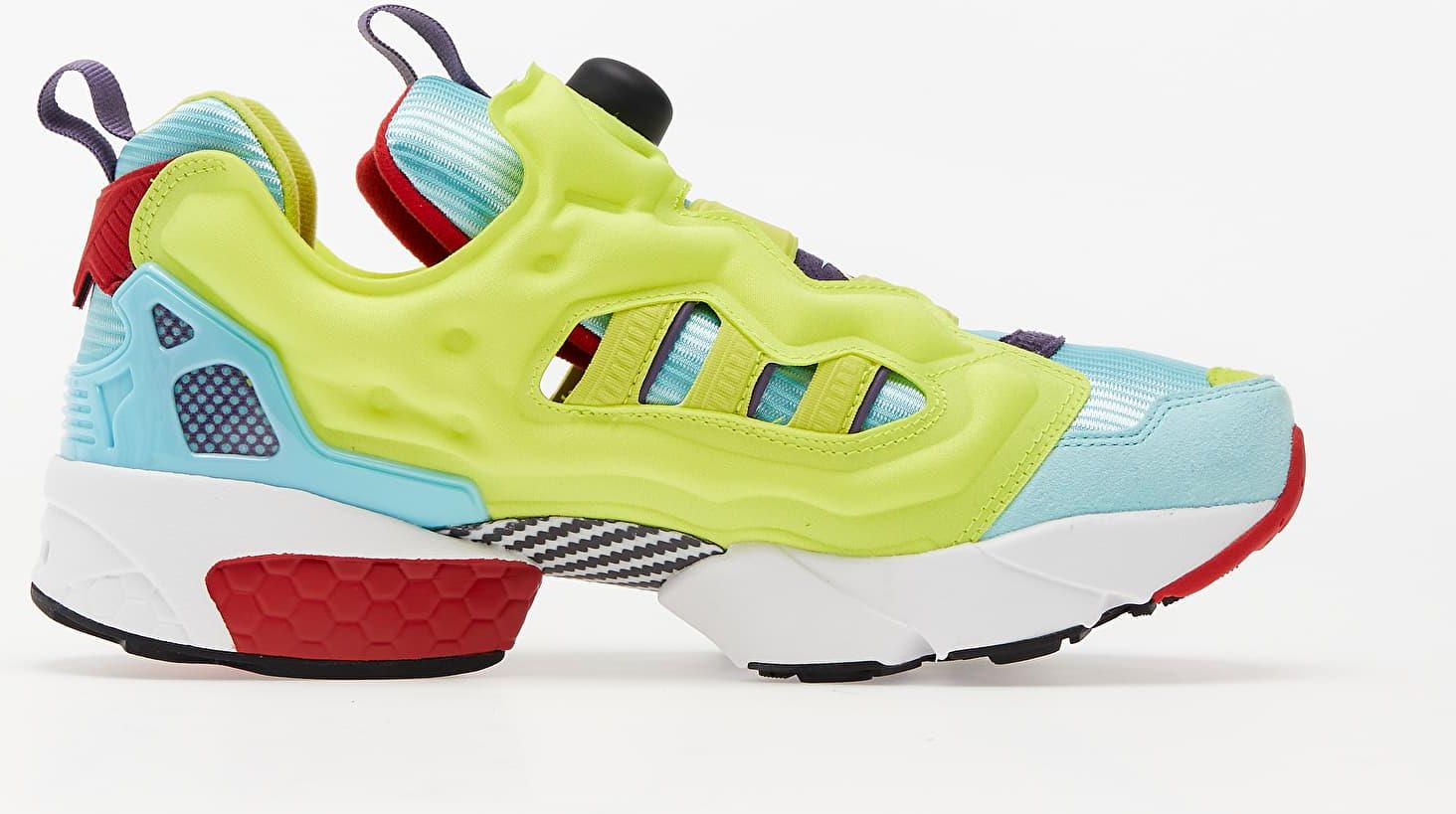 Adidas ZX Fury Pump Core Black Hyper Green Rbk Red - Ceny i