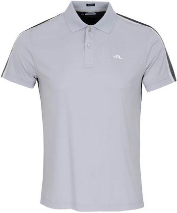 J.Lindeberg Flinn Regular Fit Mens Polo Shirt Stone Grey Melange XL - Ceny i opinie T-shirty i koszulki męskie QEYM