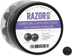 Zdjęcie RazorGun - Kule gumowo-metalowe kal. .43 do Umarex M&P9c / TPM1 / PPQ - 100 szt. - Krapkowice