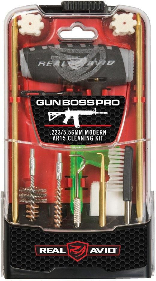 Real Avid Zestaw Do Czyszczenia Broni Gun Boss  Pro Ar-15 Cleaning Kit Avgbproar15