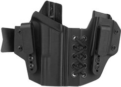 Doubletap Gear Kabura Wewnętrzna Kydex Appendix Elastic Iwb Z Ładownicą Do Glock 17 Czarny