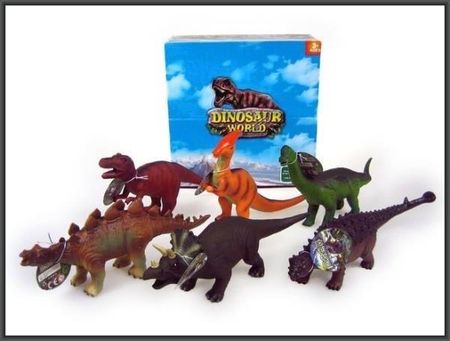 Hipo Dinozaur z dźwiękiem 6wz. 29-35cm. p6  