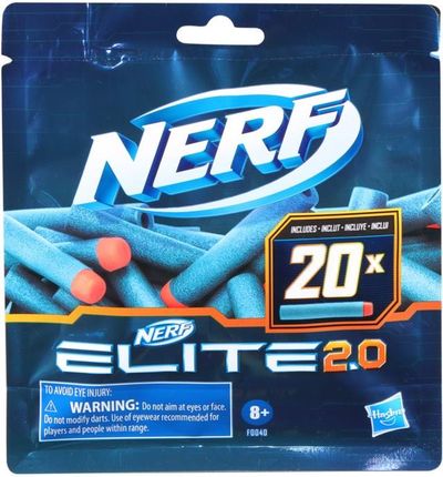 Hasbro Nerf Elite 2.0 strzałki 20-pak F0040