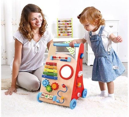 Tooky Toy Wielofunkcyjny Chodzik Pchacz Panel Edukacyjny Dla Dzieci - zdjęcie 2