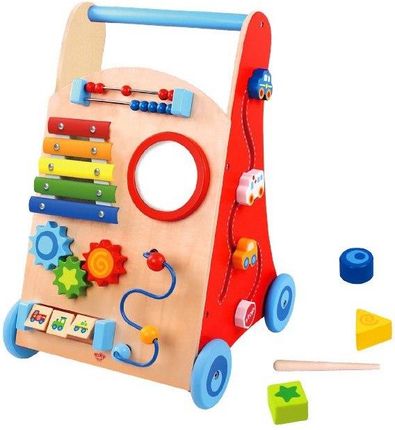 Tooky Toy Wielofunkcyjny Chodzik Pchacz Panel Edukacyjny Dla Dzieci