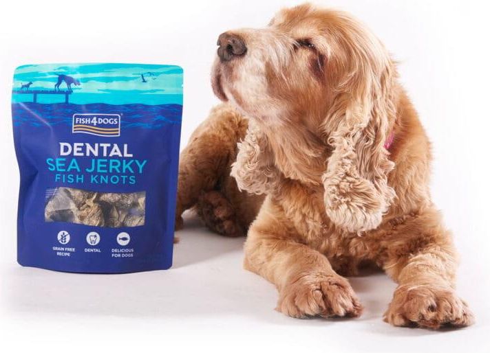 Karma Fish4Dogs Sea Jerky Fish Knots Przysmaki Dentystyczne 100G