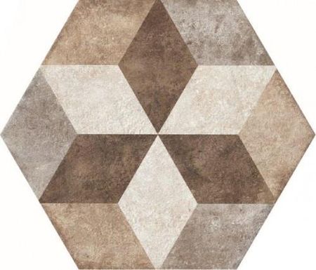 Fioranese Ceramica Heritage Exagona Deco Texture4 34,5X40 Płytka Heksagonalna