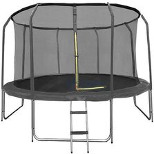 Zdjęcie Merkury Market Trampolina Z Drabinką 366Cm Czarna - Piastów