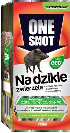 One Shot Odstraszacz Na Dzikie Zwierzęta 250ml