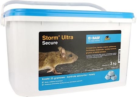Storm Ultra Secure Na Myszy I Szczury 3 Kg Basf