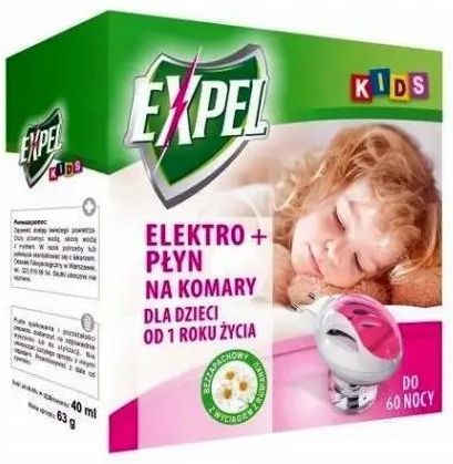 Expel Kids Elektro + Płyn Na Komary 60