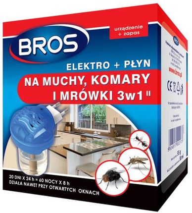 Bros Elektro Na Muchy I Komary + Zapas 30 W 1 