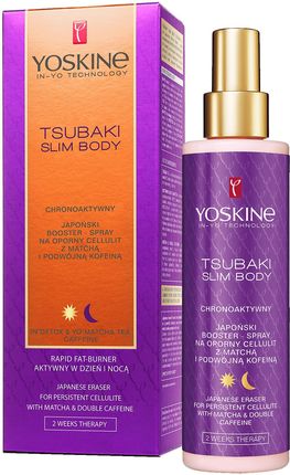 Yoskine Tsubaki Slim Body Japoński Booster-Spray Na Oporny Cellulit 200Ml