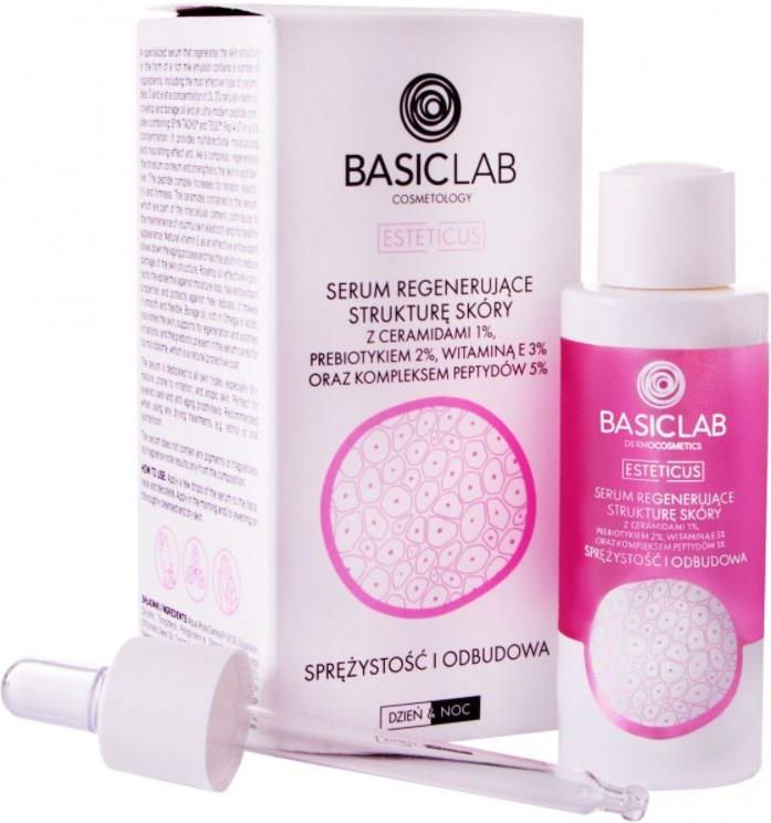 Dermokosmetyk BasicLab Serum regenerujące z ceramidami 1 i kompleksem
