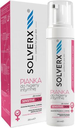 Solverx Pianka do Higieny Intymnej dla Kobiet 200ml