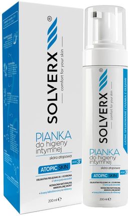 Solverx Pianka do Higieny Intymnej dla Kobiet Skóra Atopowa 200ml
