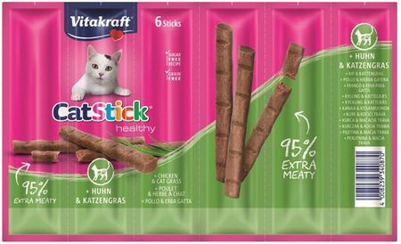 Vitakraft Cat-Stick Mini 10X6Szt Kurczak I Trawa Dla Kota