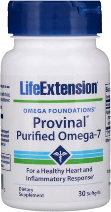 Life Extension Provinal Purified Omega-7 30 kaps miękkich