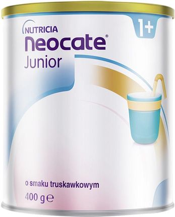 Neocate Junior 1+ o smaku truskawkowym 400g
