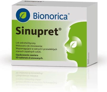 DELFARMA Sinupret  50 draż.