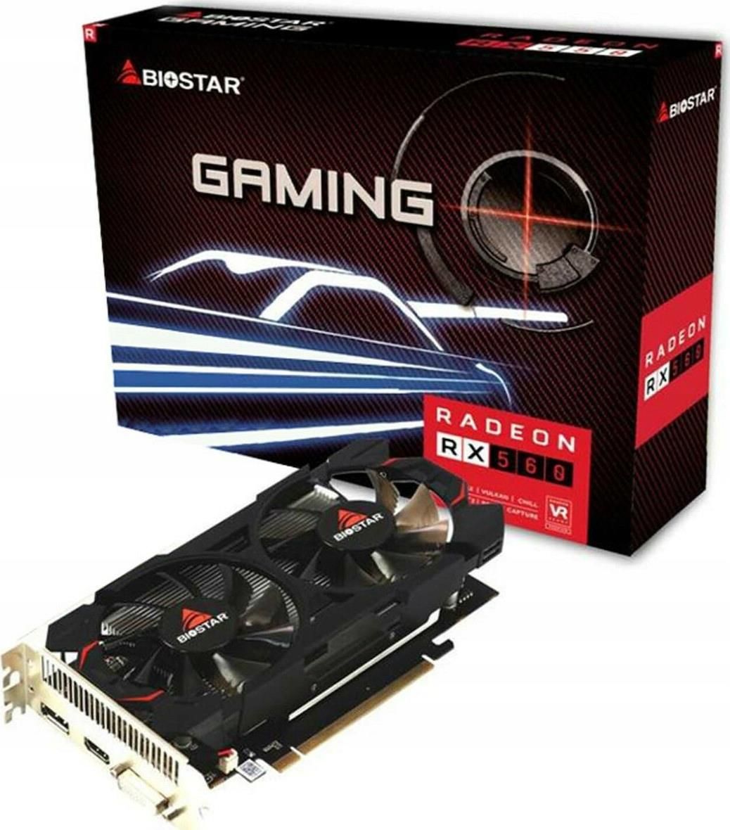 фото Відеокарта Biostar RX560 OC Gaming 4G (VA5615RF41TBE1AB)