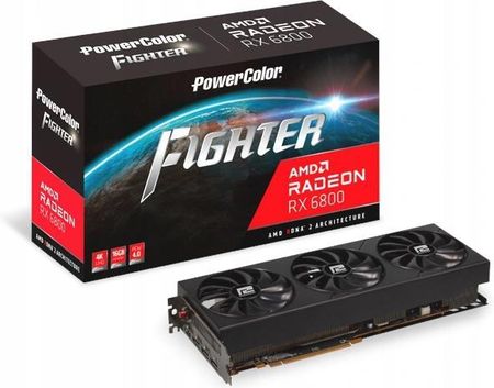 Powercolor Radeon Rx 6800 16GB Fighter Oc GDDR6 (AXRX680016GBD63DHOC)