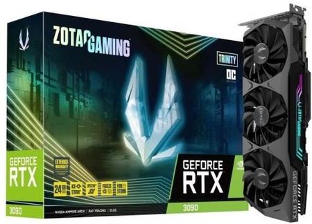 ZOTAC GeForce RTX3090 Trinity OC 24GB GDDR6X (ZTA30900J10P)