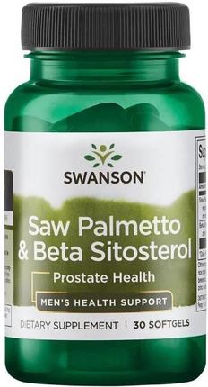 Swanson Saw Palmetto + Beta-Sitosterol 30 kaps
