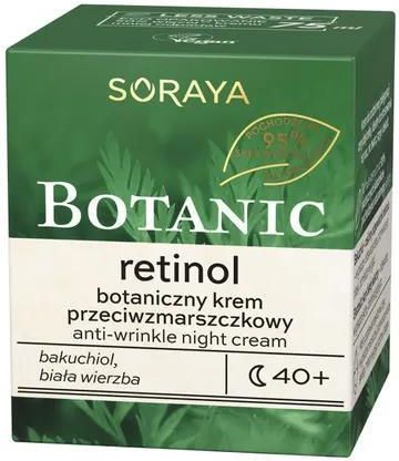 Soraya Botanic Retinol 40+ Botaniczny Krem Przeciwzmarszczkowy Na Noc 75Ml