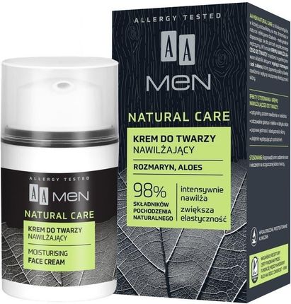 Krem AA Men Natural Care nawilżający na dzień i noc 50ml